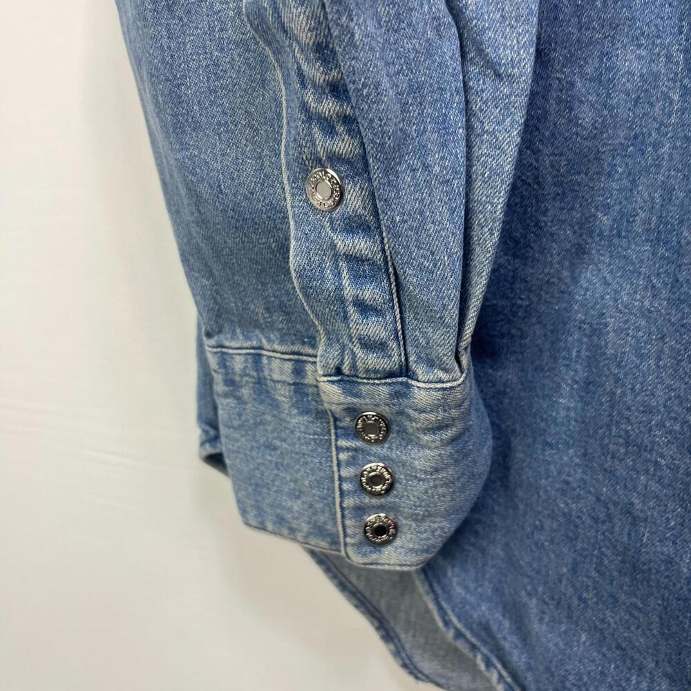 Vintage Polo Ralph Lauren Country Denim Snap Button Up Shirt - Picture 10 of 15